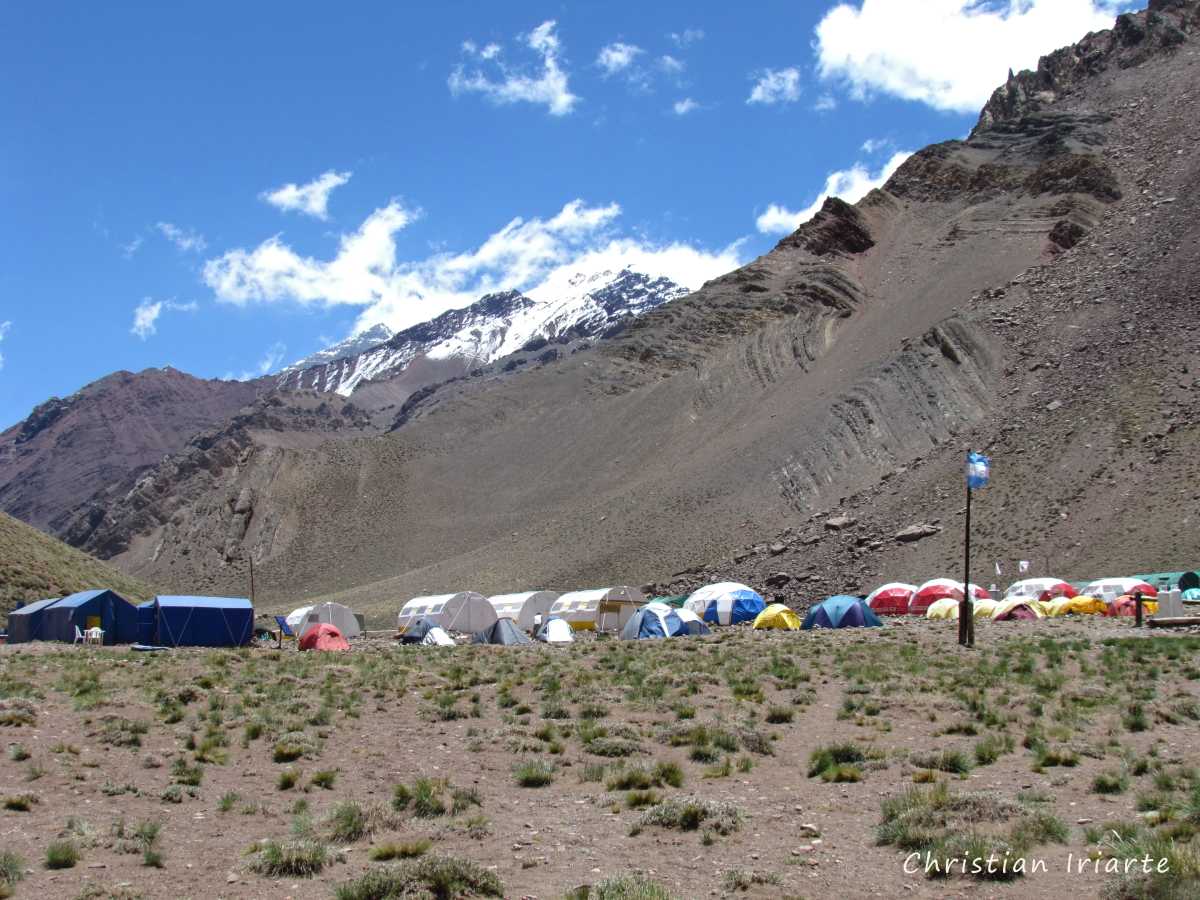 Campamento Confluencia - Parque provincial Aconcagua