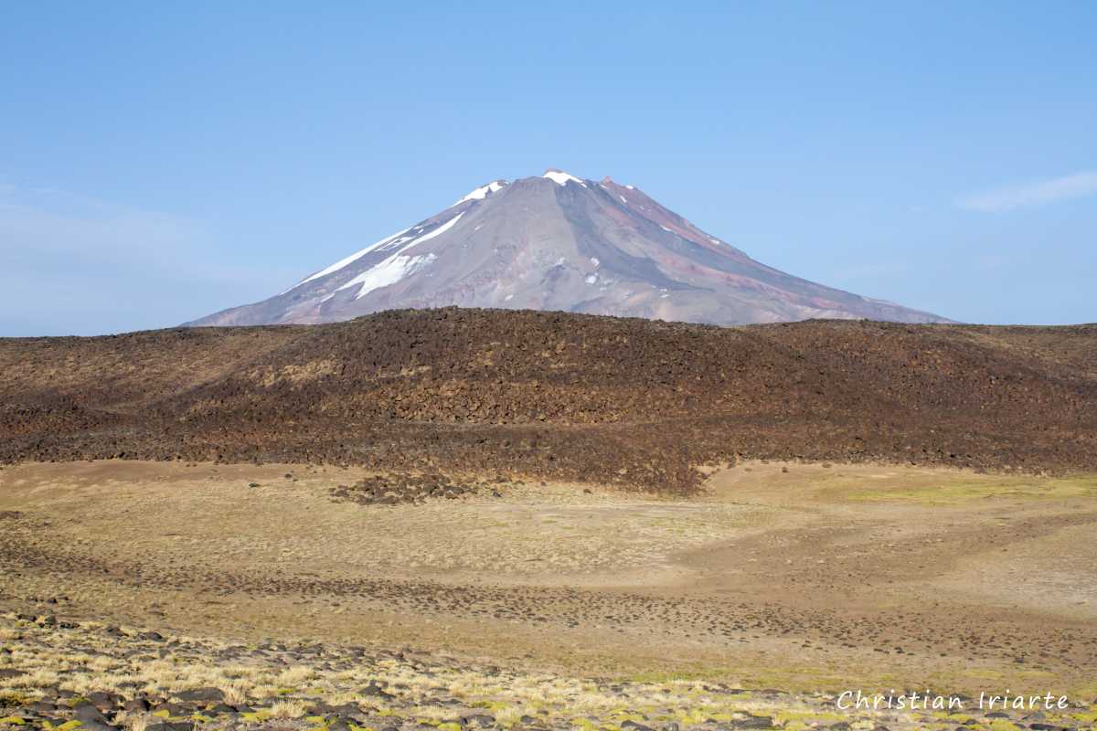Volcán Maipo y su escorial