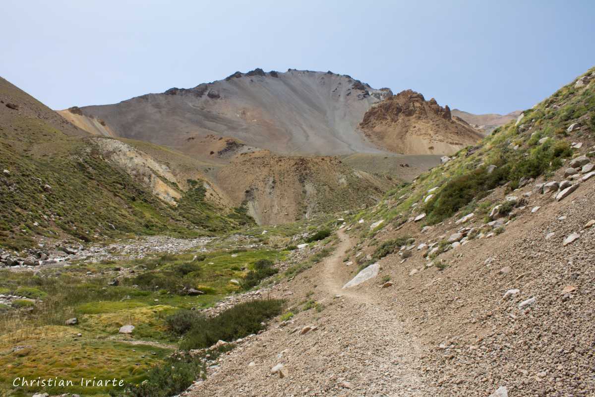Image: Trail to the base of Domuyo volcano