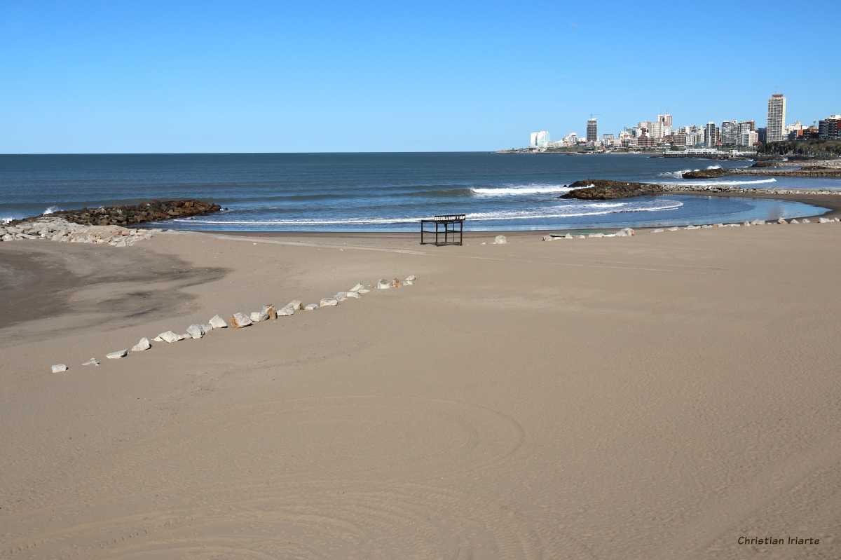 Beach of Mar del Plata