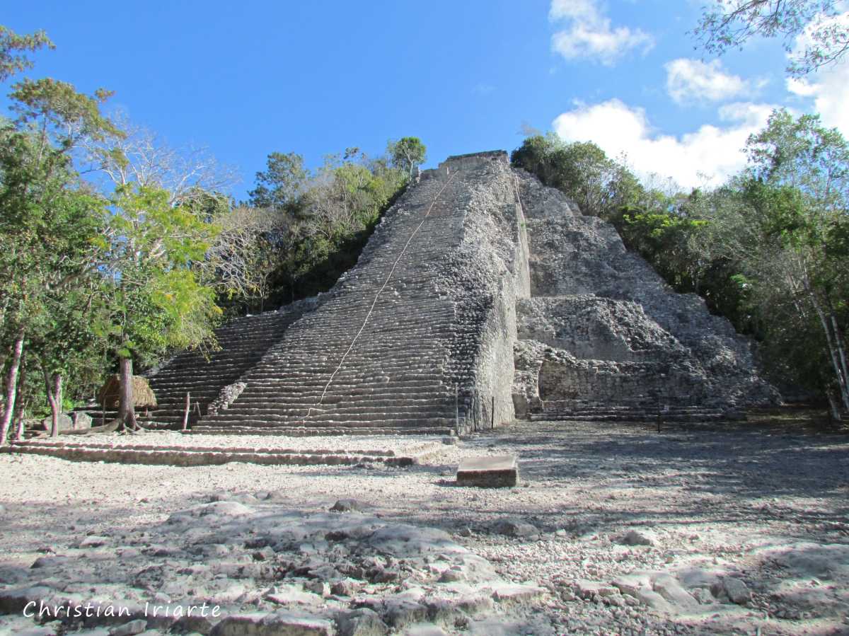 Image: Pyramid of Nohoch Mul - Cobá